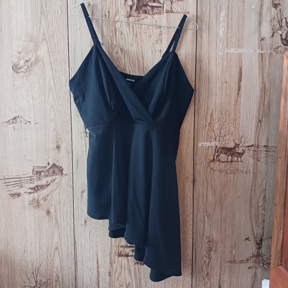 TORRID Asymmetrical Spaghetti Strap Top
